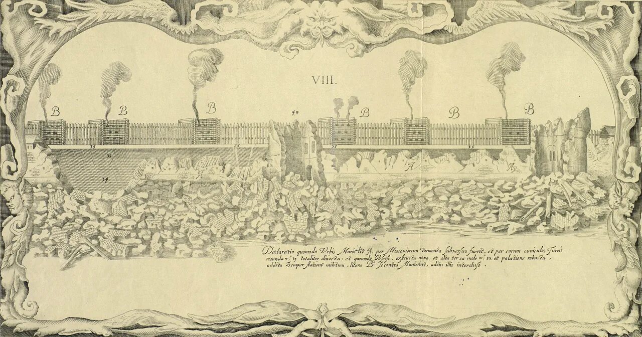 Фрагмент гравюры. Гравюра гондиуса смоленск. смоленск гравюра 1634. гондиус осада смоленска. гравюры смоленска 16 век.