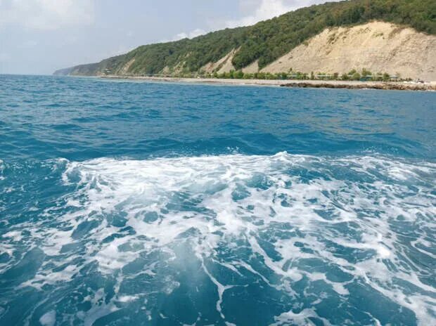 Морское путешествие из Кабардинки на теплоходе "Орион" Командор