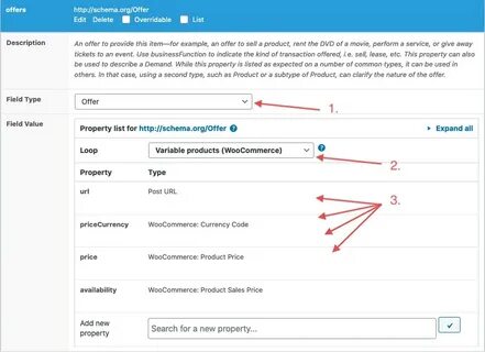 Woocommerce variable