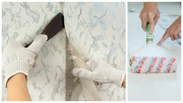 чем можно подклеить обои которые отклеились