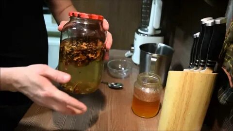 Настой меда грецкого ореха