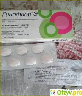 Гинофлор э свечи