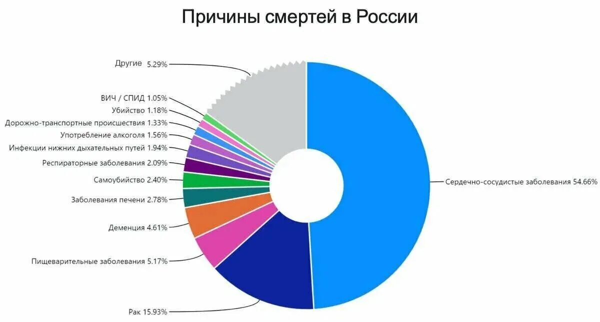 Болезни других стран. Причины смертности в России диаграмма. Диаграмма причин смерти в России. Причины смертности в РФ статистика. Структура смертности в России 2020.