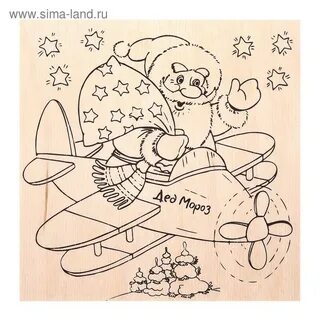Новогодние картинки для выжигания