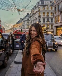 She lives in london now