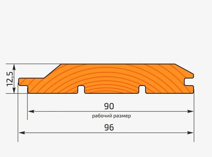 Ширина штиля. Евровагонка 12.5х96 чертеж. Рабочая ширина евровагонки 12.5х96 мм. Профиль вагонки штиль 12,5х96. Рабочая ширина вагонки 96 мм.