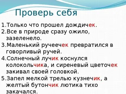 Словарный диктант ек ик в суффиксах существительных