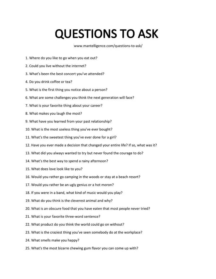 Questions to ask. Random questions. Interesting questions. Interesting questions to ask. 10 ask the questions