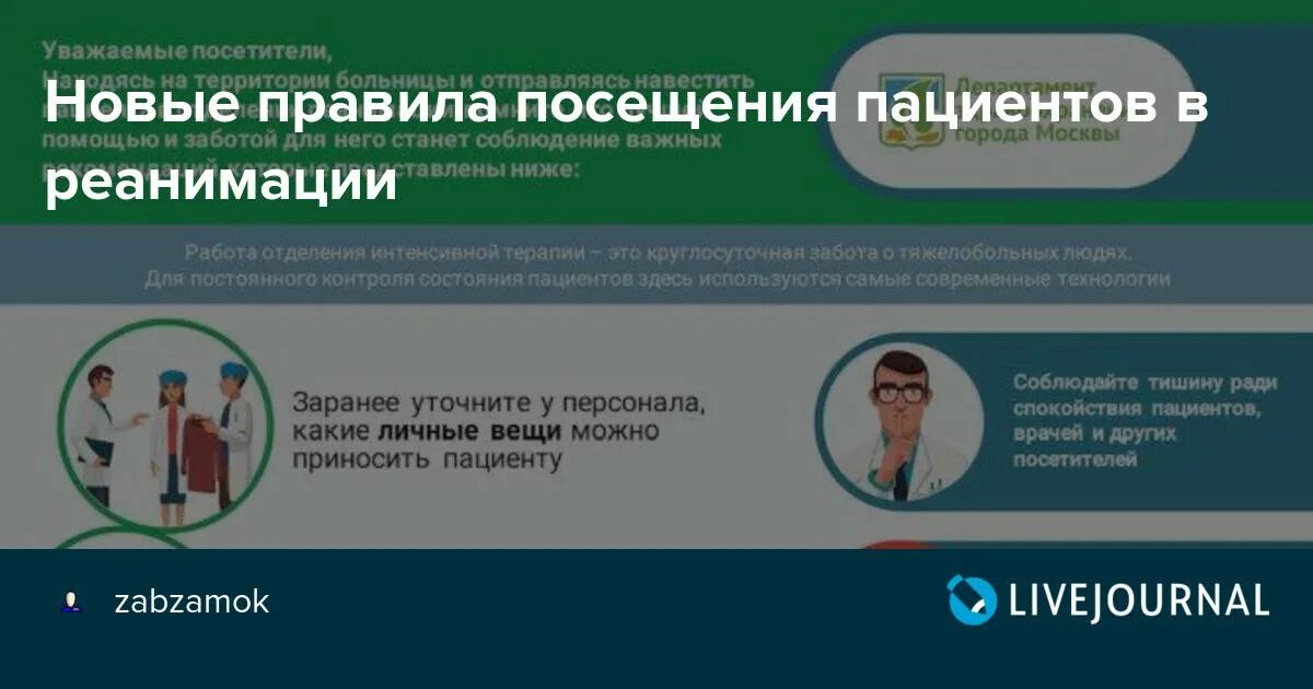 Правила посещения реанимации. Памятка для посетителей реанимации. Посещение больных в реанимации по закону. Правила посещения пациентов в больнице.