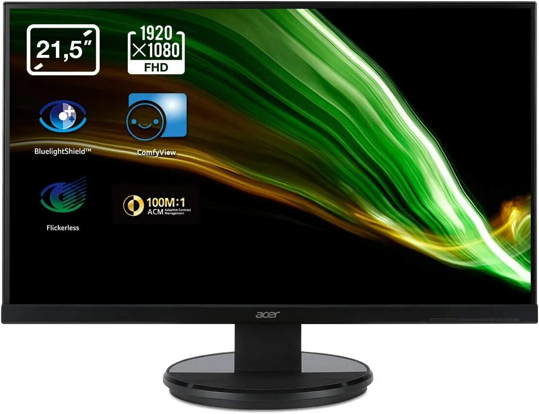 Acer 21.5. Acer 21" k222hql. Монитор Acer k222hqlbd 21.5", черный. Монитор Acer k243y. Монитор Acer 21.5 Видеоразъемы.