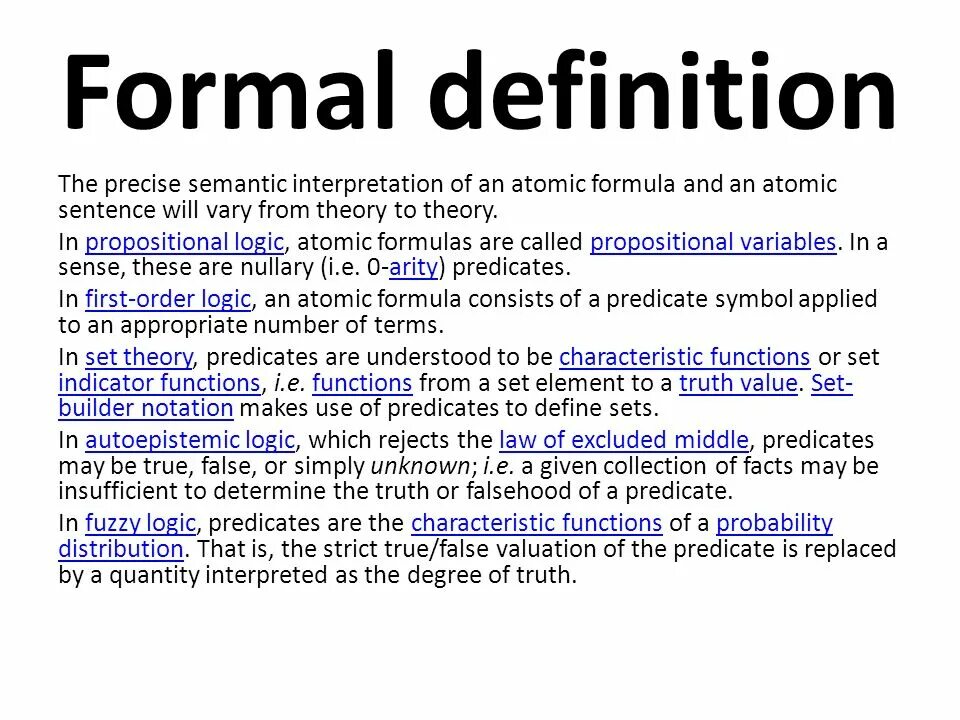 Def format