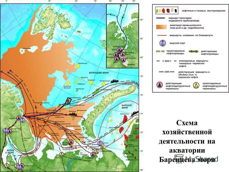 экологические проблемы бранцевого моря. арктика баренцево море. смлоп варандей. хозяйственная деятельность человека в баренцевом море. хозяйственное использование северного ледовитого океана.