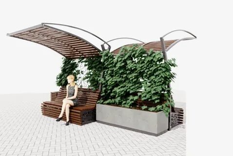 Создаем витрины малые архитектурные формы для города