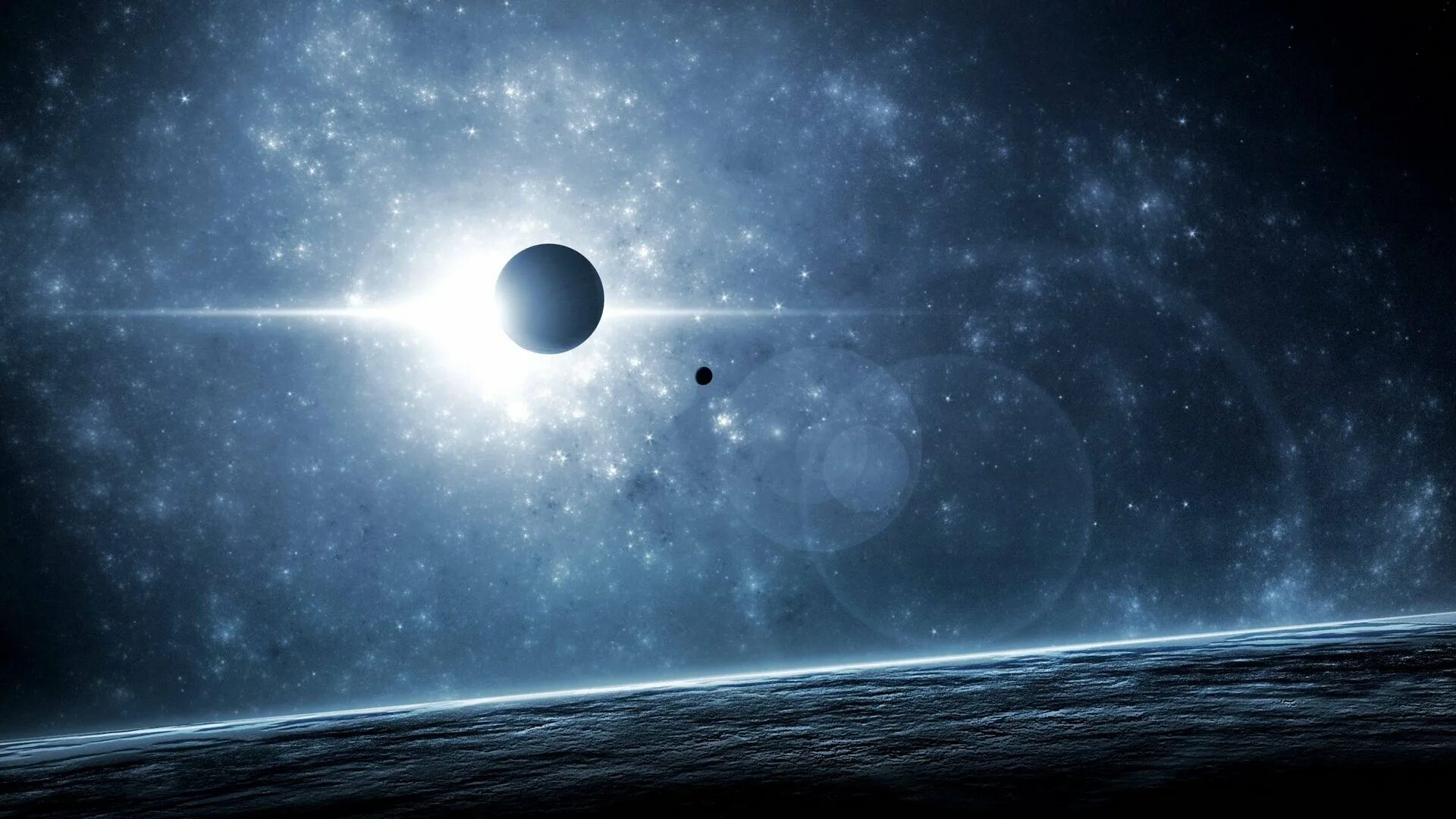 космическое затмение. земля и солнце в космосе. солнце и земля. частичное лунное затмение фото. космос звезды.