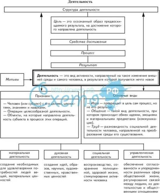 Выберите элементы структуры деятельности. Выберите элементы структуры деятельности