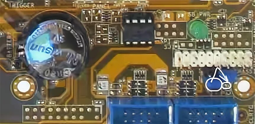 Сброс материнской платы asus
