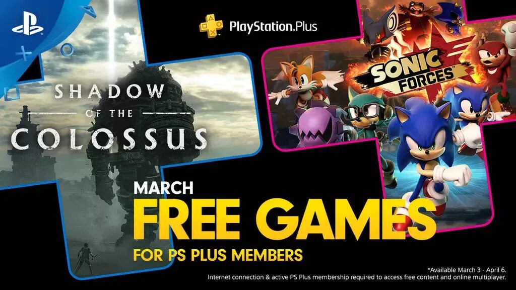 Игры в подписке ps plus март 2024. PLAYSTATION 4 игры Соника. PS Plus March. PLAYSTATION Plus игры. PS Plus март.