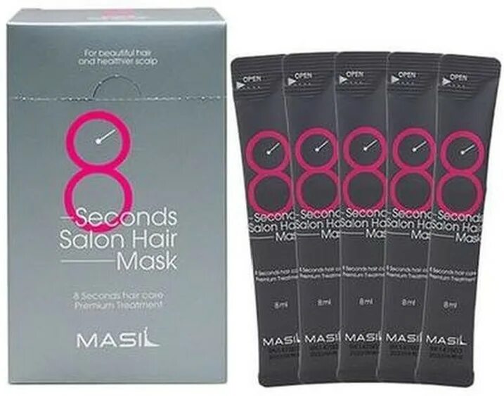 Маска для волос 8 seconds Salon hair Mask masil 8мл. Маска Корея 8 секунд 8мл. Маска для волос masil 8 seconds Salon hair Mask Stick Pouch 8 мл. Маска для быстрого восстановления волос, набор 8 seconds Salon hair Mask, 8мл*20шт. Маска для волос масил