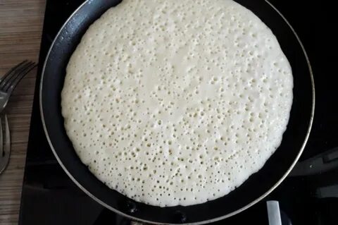 Блины на каше с дрожжами