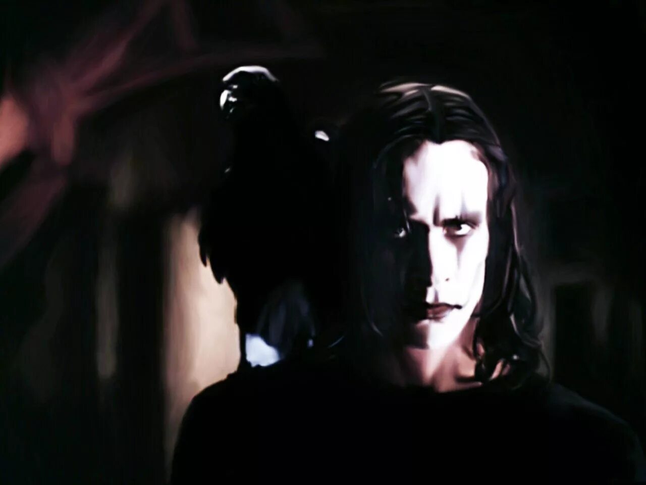 Романс ворон. Brandon Lee ворон 1994.