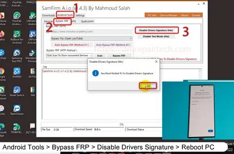 Frp bypass dm