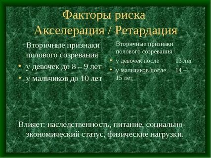 Ретардация это