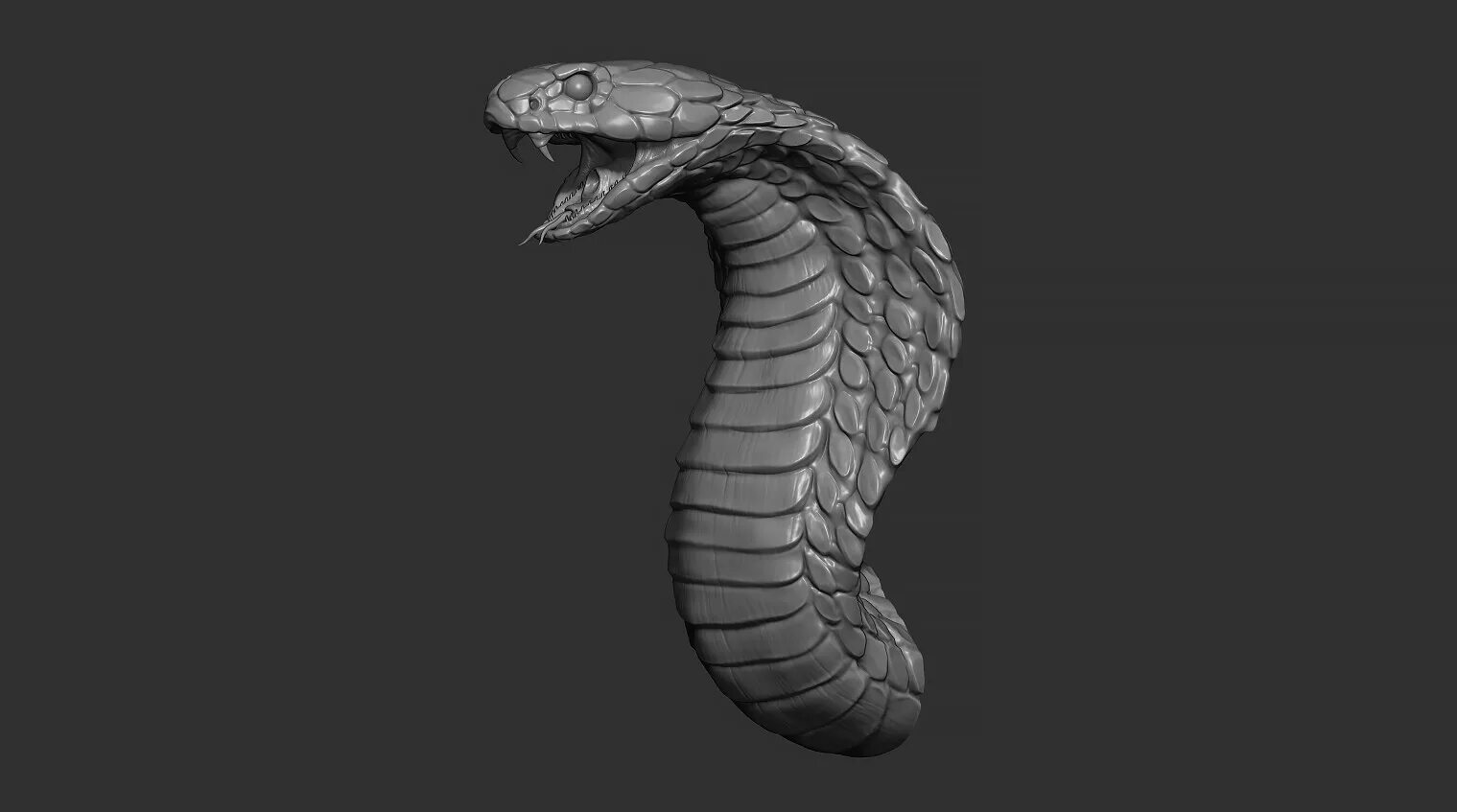 Stl модель змеи. Кобра 3d. cobra 3d model. змея stl. макет змеи.