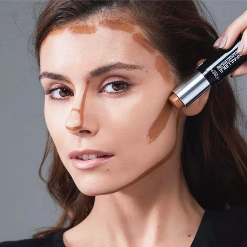 Макияж скулы Post on Makeup Contouring Макияж для создания контура, Макияж красные губы, Крас
