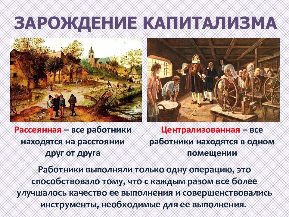 Капитализм в новое время