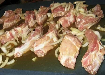 Замариновать ребрышки для духовки свиные