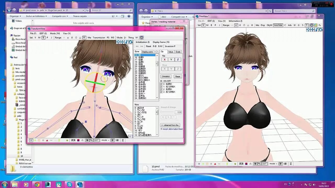 Edit mi. Ммд эдитор. pmd/pmx editor. 3d редактор pmd editor.. pmx editor волосы.