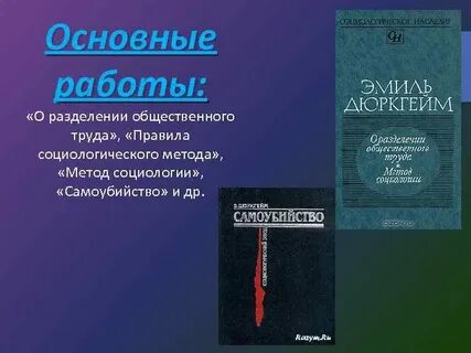 Дюркгейм правила метода