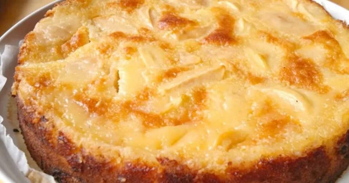 Как приготовить шарлотку на молоке