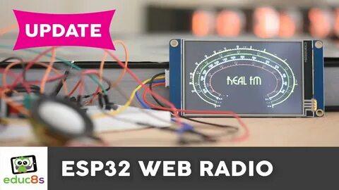 Интернет радио на esp32