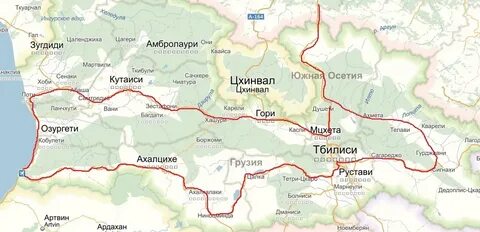 Грузинская на карте нижнего новгорода