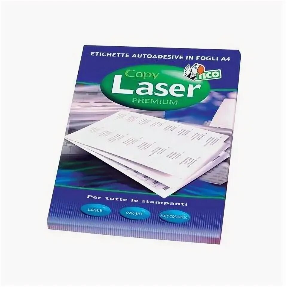 Label copy. Laser copy.