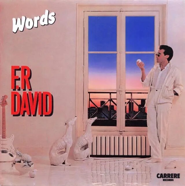 F r david pick up the. F.R.David Words 1982 album. F.R. David CD. F R David обложка альбома. F.R. David Words обложка.