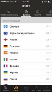 Приложение для спорта на айфон