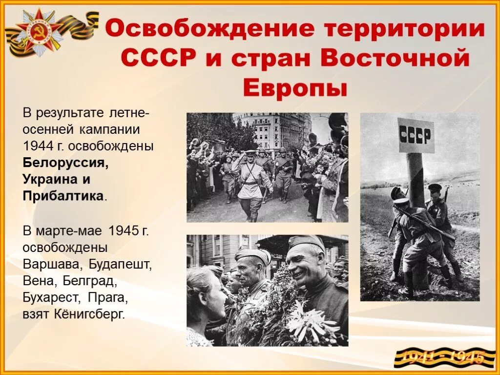 Освобождение европы от фашизма год. Освобождение Европы 1945. Освобождение стран Восточной Европы 1944-1945. Освобождение стран Восточной Европы 1945. Освобождение территории СССР И стран Восточной Европы.