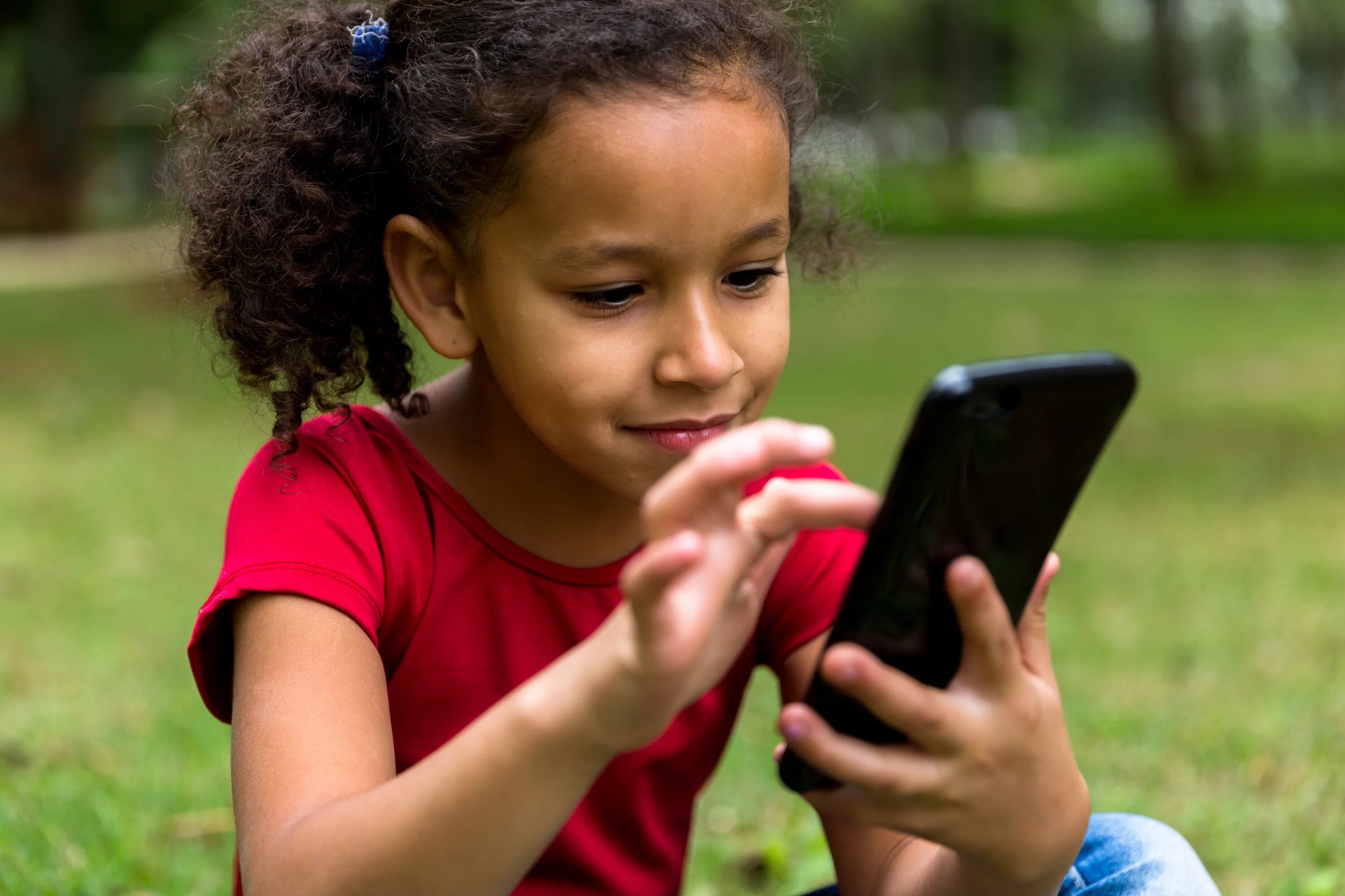 Children like to playing tags