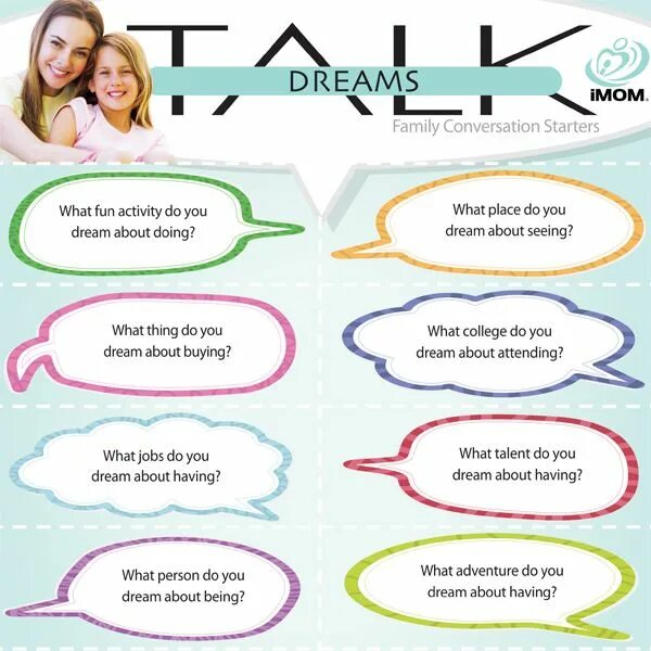 Dreams to be done. Questions for conversation in English. Английский topics for discussion. Speaking Cards. Speaking activities.