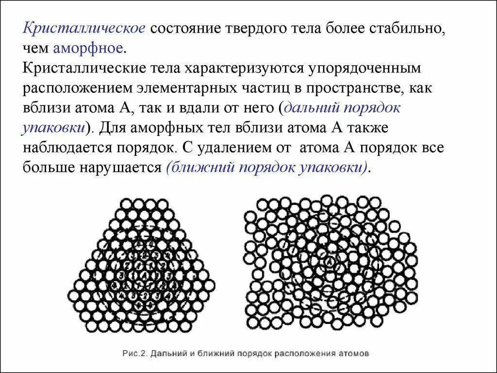 Какая связь более устойчивая. Расположение частиц в кристаллах и аморфных телах. Кристаллическая структура твердых тел. Расположение частиц в кристаллах. Расположение частиц в аморфных телах.