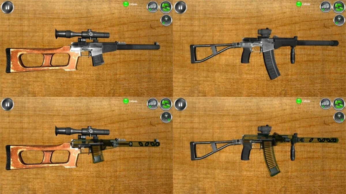 Симулятор разборки оружия на андроид. Симулятор оружия. Автомат с игрушками для детей. Кастом игры. (silverback) mdr-x aeg -two tone.