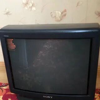 Сони тринитрон телевизор