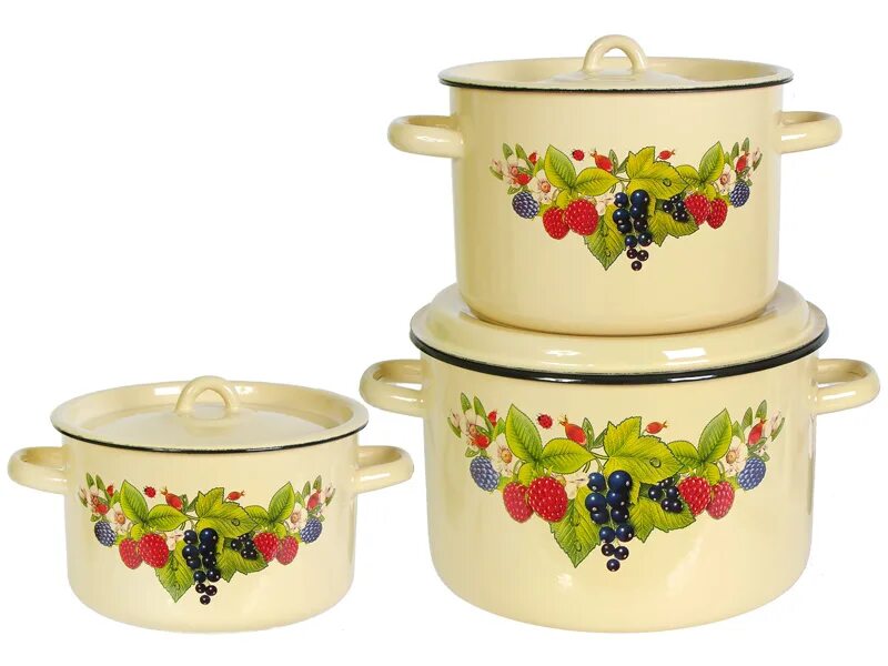 Посуда эмалированная рябинка. Набор 1с112 кастрюль чёрный рябина. Северсталь эмаль. Кастрюля 2,9л цил. Кастрюля кмз 42815-273/2.