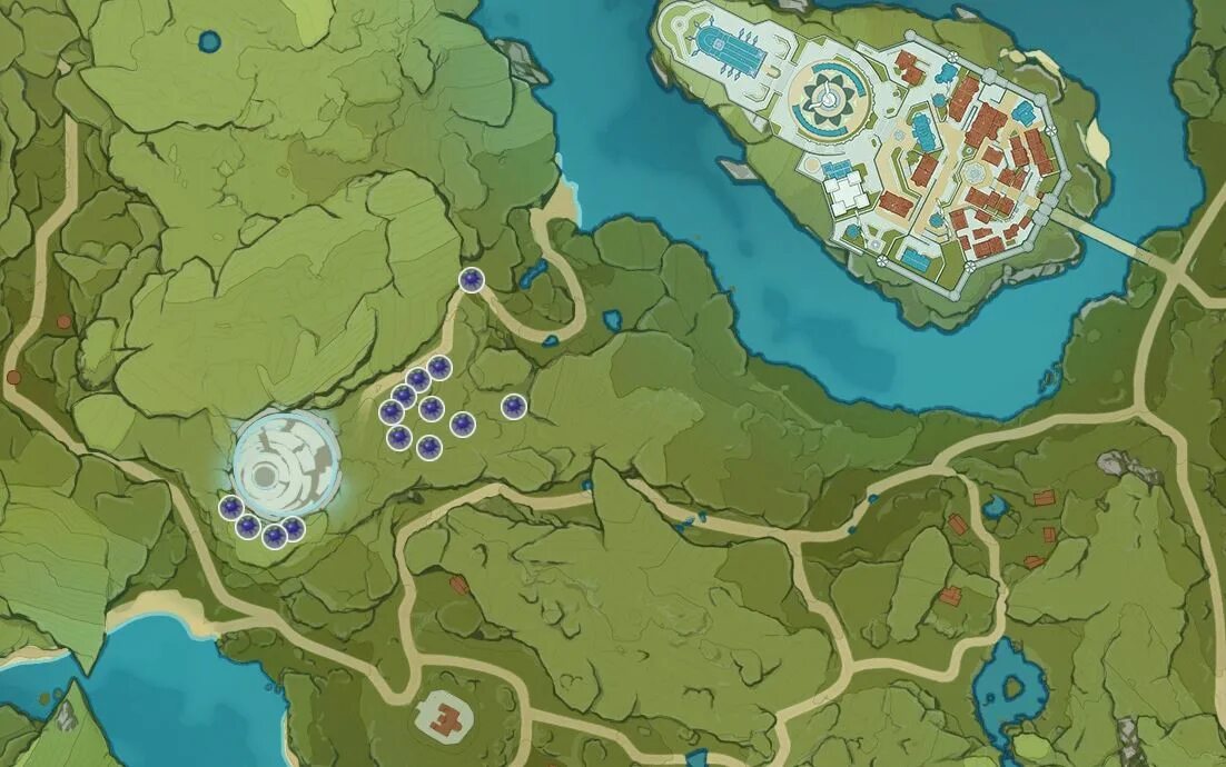 Genshin map appsample