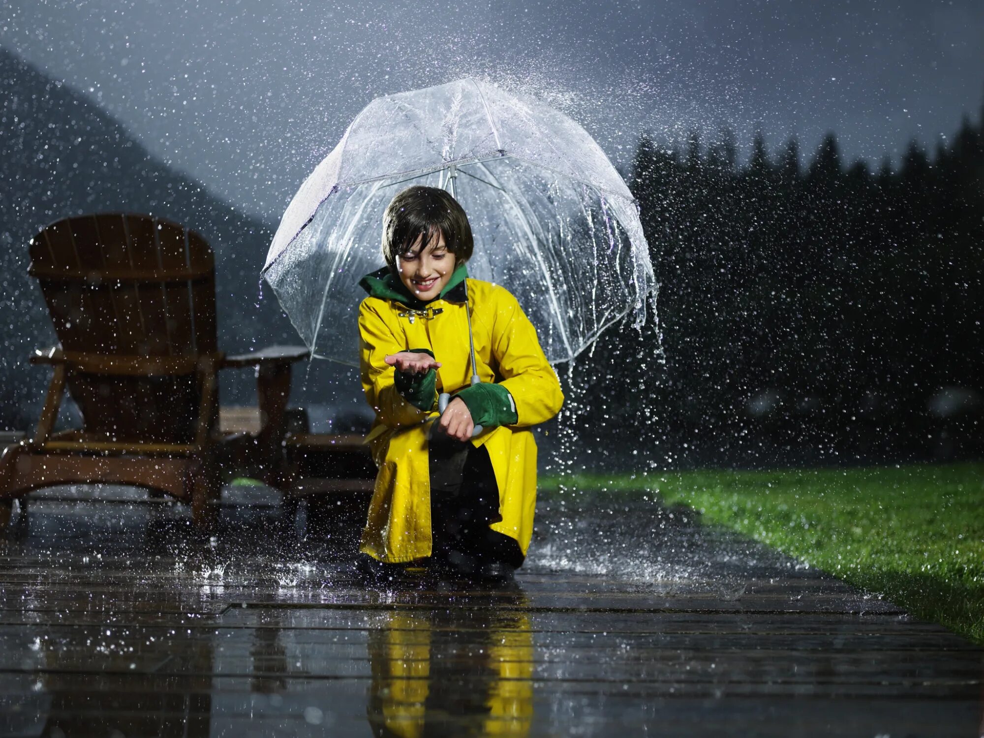 Boy in the Rain. Rain and boy 1920х640. Umbrella person. Rain boys