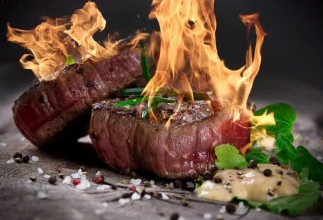 Мясо на открытом огне
