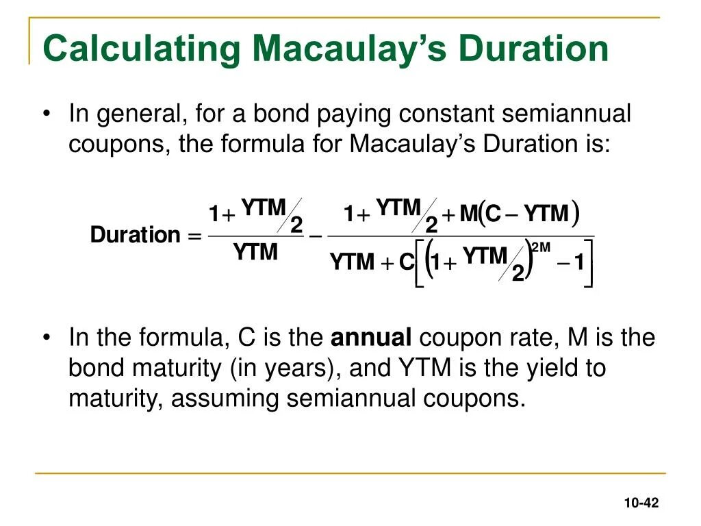 What is the duration of. Macaulay duration formula. duration of the bond formula. calculating duration. ytm формула.