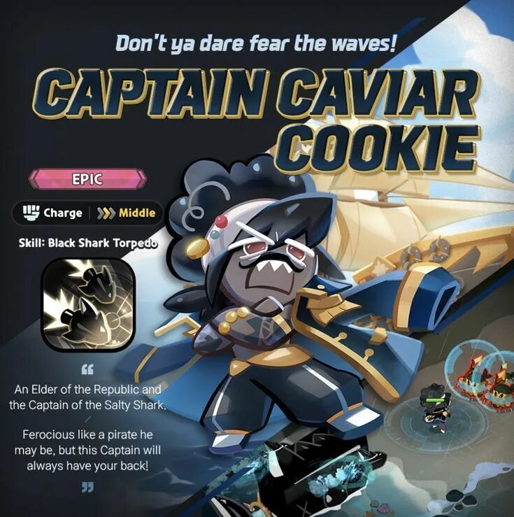 Captain caviar cookie. Captain caviar cookie run. cookie run kingdom black pearl cookie and captain caviar cookie. captain caviar and black pearl.